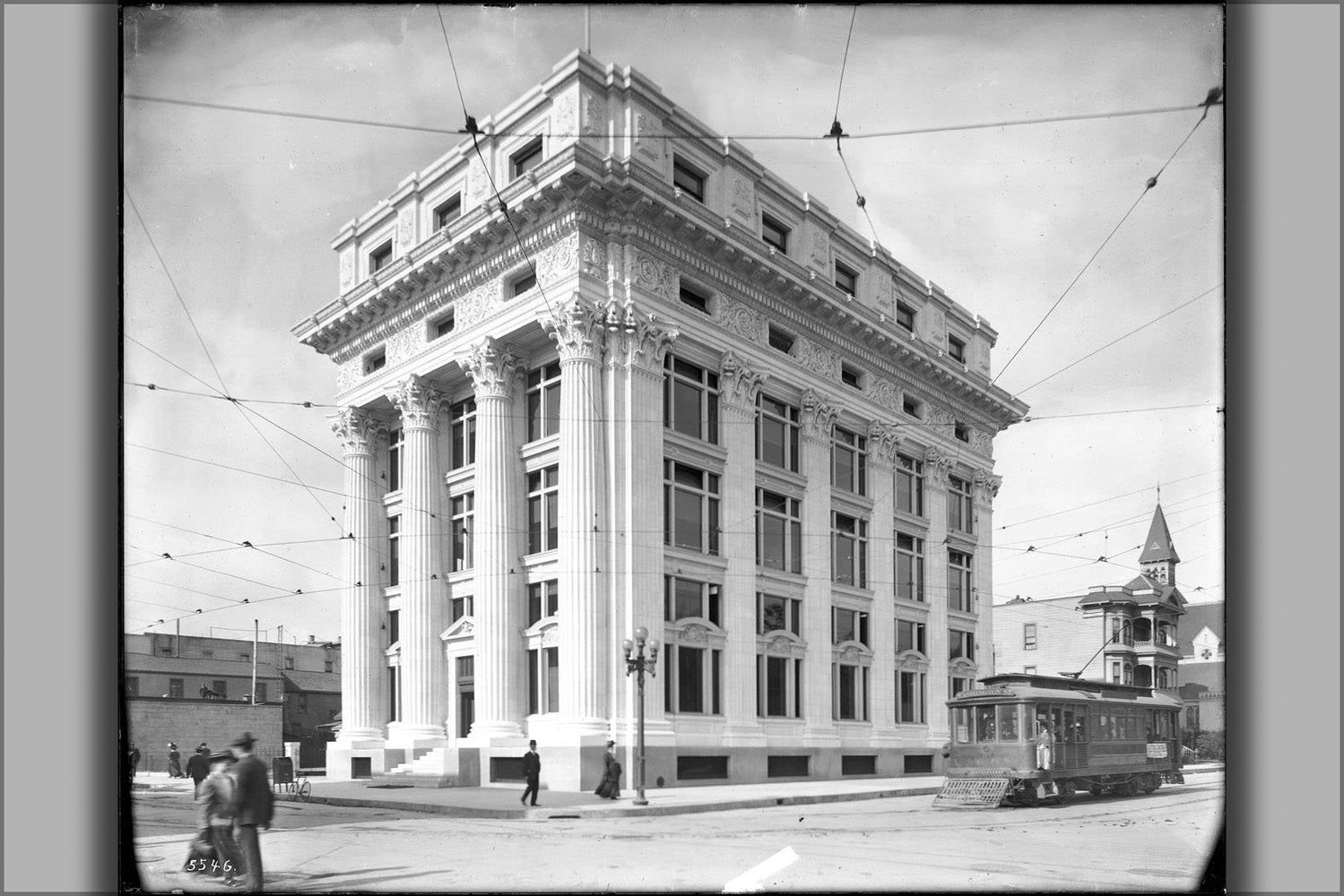 Poster, Many Sizes Available; Exterior View Of The Pacific Mutual Life Insurance Building, Olive Street And Sixth Street, Los Angeles, Ca.19