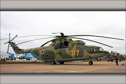 Poster, Many Sizes Available; Mil Mi-26 Russian Soviet Helicopter P2