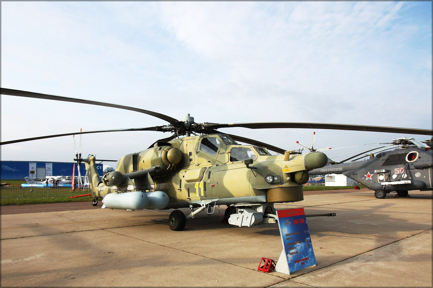 Poster, Many Sizes Available; Mil Mi-28N Russian Soviet Helicopter