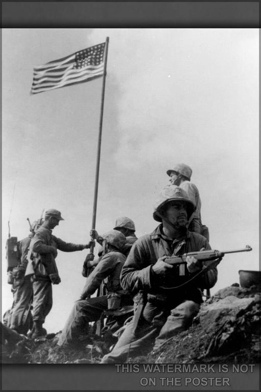 Poster, Many Sizes Available; Battle Of Iwo Jima