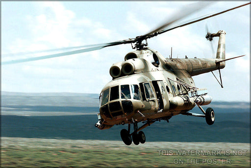 Poster, Many Sizes Available; Mil Mi-8 Hip Helicopter