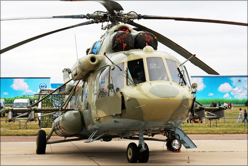 Poster, Many Sizes Available; Mil Mi-8Mtv-5 Russian Soviet Helicopter