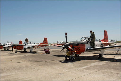 Poster, Many Sizes Available; Beechcraft T-34C Turbomentor