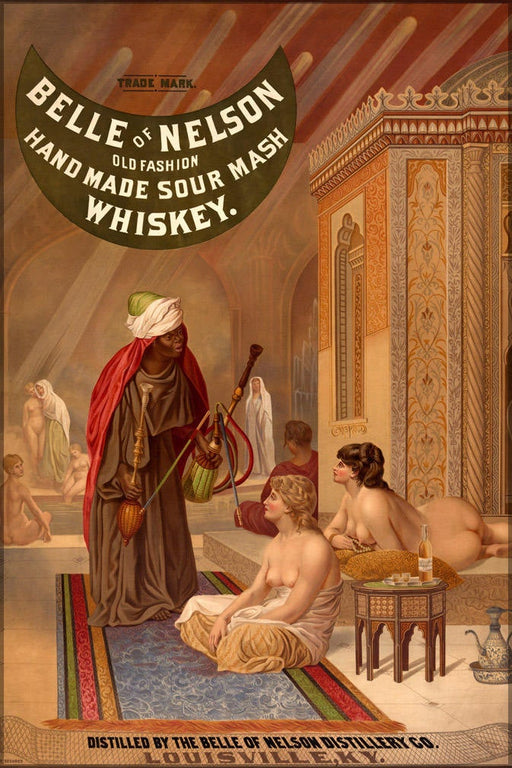 Poster, Many Sizes Available; Belle Of Nelson Whiskey Poster C1878