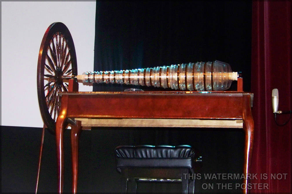 Poster, Many Sizes Available; Benjamin Franklin'S Glass Armonica