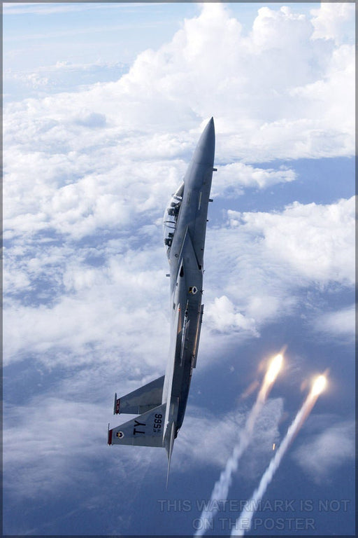 Poster, Many Sizes Available; F-15D Eagle From The 325Th Fighter Wing