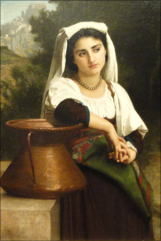 Poster, Many Sizes Available; Italian Woman At The Fountain, Adolphe William Bouguereau, 1869 Nelson Atkins Museum Of Art Dsc08967