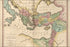 Poster, Many Sizes Available; Bible Map Of Travels Of The Apostles 1826