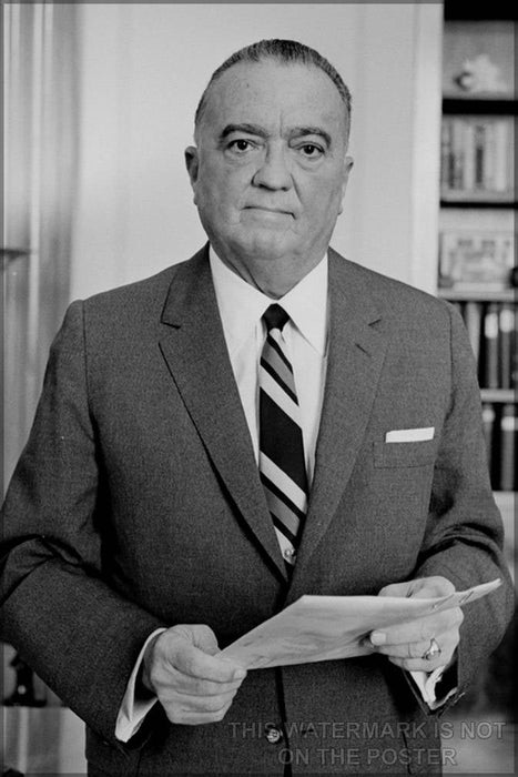 Poster, Many Sizes Available; J. Edgar Hoover Fbi