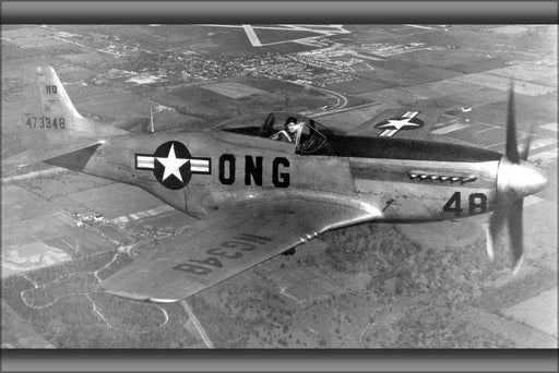 Poster, Many Sizes Available; 162D Fighter Squadron North American F 51D 25 Na Mustang 44 73348