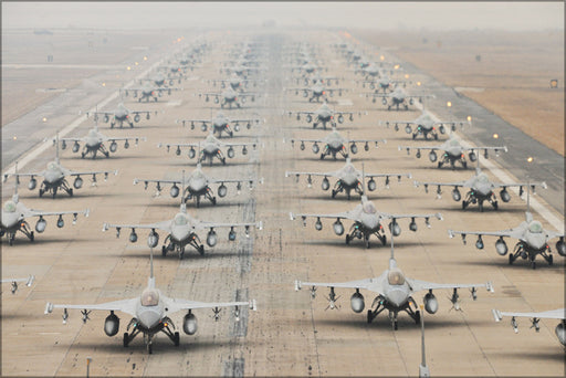 Poster, Many Sizes Available; F-16 Fighting Falcons 8Th Fighter Wing, Kunsan Air Base