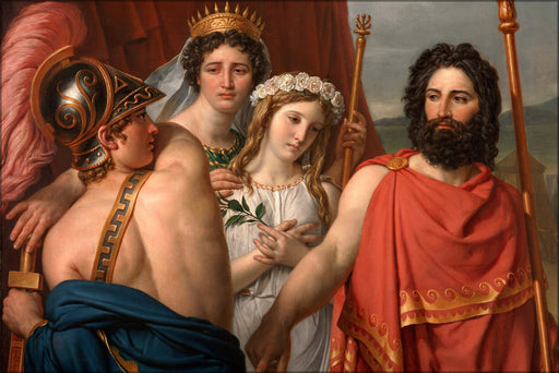 Poster, Many Sizes Available; Jacques Louis David The Anger Of Achilles