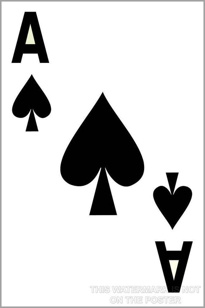 Poster, Many Sizes Available; Ace Of Spades