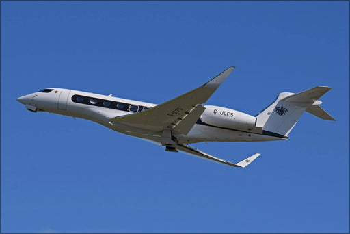 Poster, Many Sizes Available; Gulfstream G650 Departs Bristol 23Rdaug2014 Arp