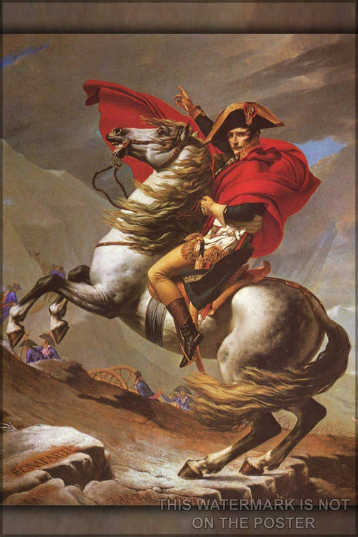 Poster, Many Sizes Available; Napoleon Crossing The Alps P2