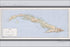 Poster, Many Sizes Available; Cia Map Of Cuba 1960