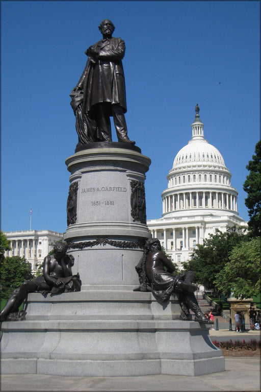 Poster, Many Sizes Available; James A. Garfield Monument General View Washington, Dc