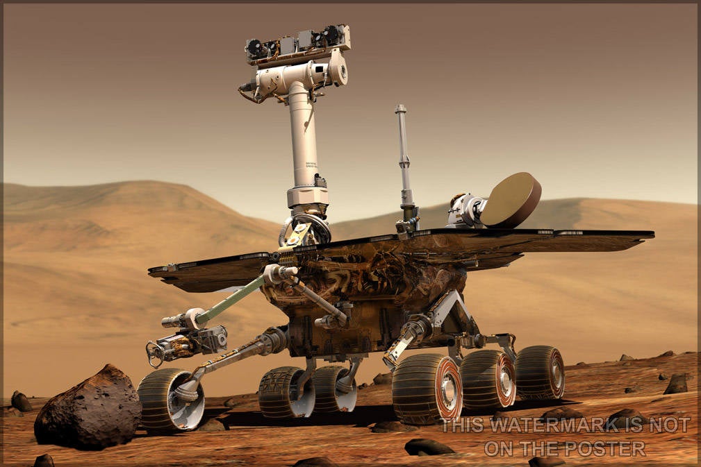 Poster, Many Sizes Available; Nasa Mars Rover Spirit  Opportunity