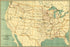 Poster, Many Sizes Available; Map Of Railroad Land Grants In United States 1892