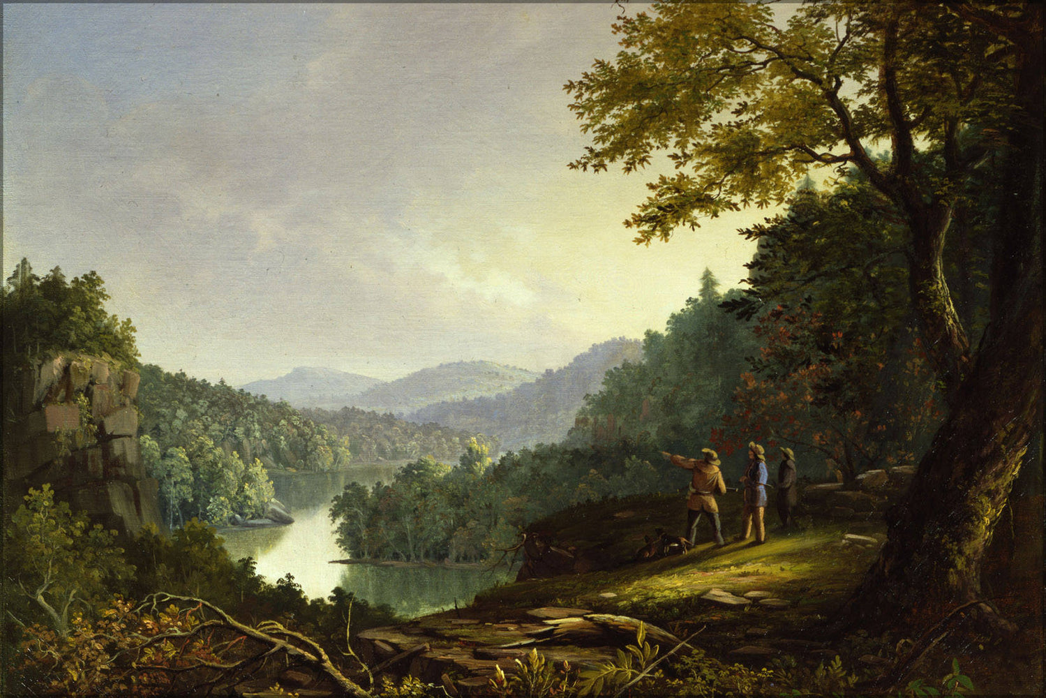 Poster, Many Sizes Available; James Pierce Barton Kentucky Landscape 1832