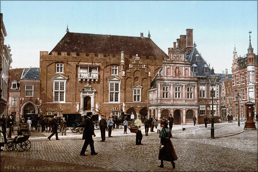 Poster, Many Sizes Available; Haarlem Stadhuis 1900