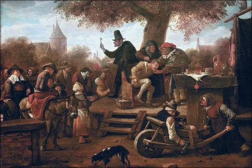 Poster, Many Sizes Available; Jan Steen De Kwakzalver