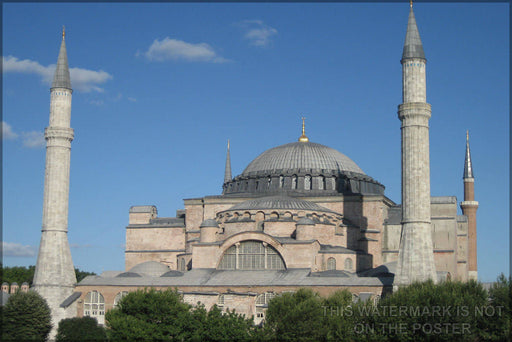 Poster, Many Sizes Available; Hagia Sophia In Istanbul P1