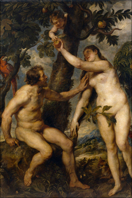 Poster, Many Sizes Available; Adam And Eve By Peter Paul Rubens