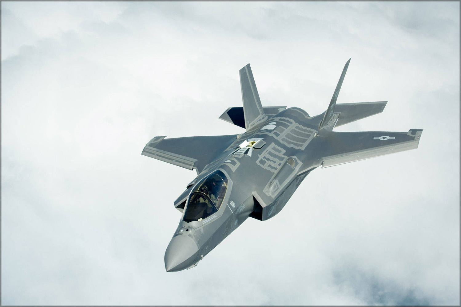 Poster, Many Sizes Available; F-35A Lightning Ii 58Th Fighter Squadron