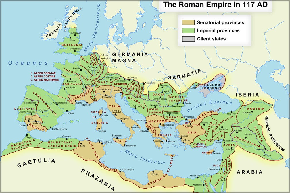 Poster, Many Sizes Available; Roman Empire At Its Greatest Extent Controlled Approximately 6.5 Million Km2[17] Of Land Surface