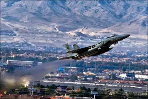 Poster, Many Sizes Available; Royal Saudi Air Force F-15 Strike Eagle Nellis Air Force Base