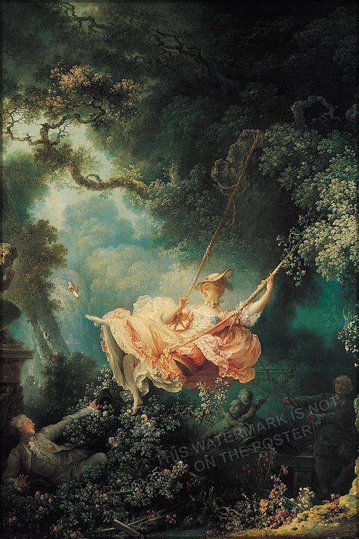 Poster, Many Sizes Available; Happy Accidents Of The Swing Jean-HonorÃ© Fragonard,