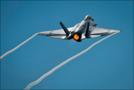 Poster, Many Sizes Available; F-35C Lightning Ii Strike Fighter Squadron Vfa-101 Grim Reapers (Check Other Folder)