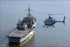 Poster, Many Sizes Available; Rq-8A Fire Scout Helicopter Uav Drone Uss Nashville (Lpd 13)