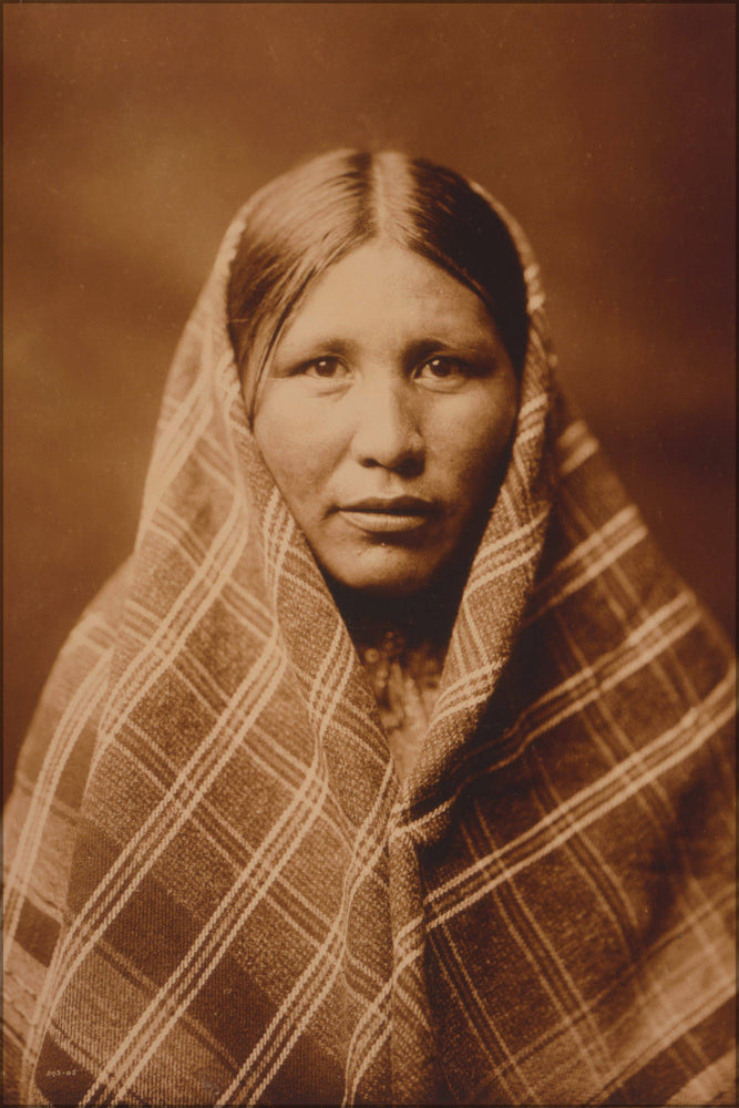 Poster, Many Sizes Available; Nespelem Woman, Native American Indian Photo By Curtis, 1911