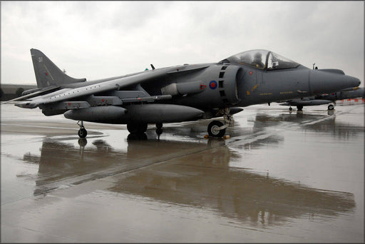 Poster, Many Sizes Available; Harrier Gr7 1Sqn Raf Aviano2007.Jpeg_Files