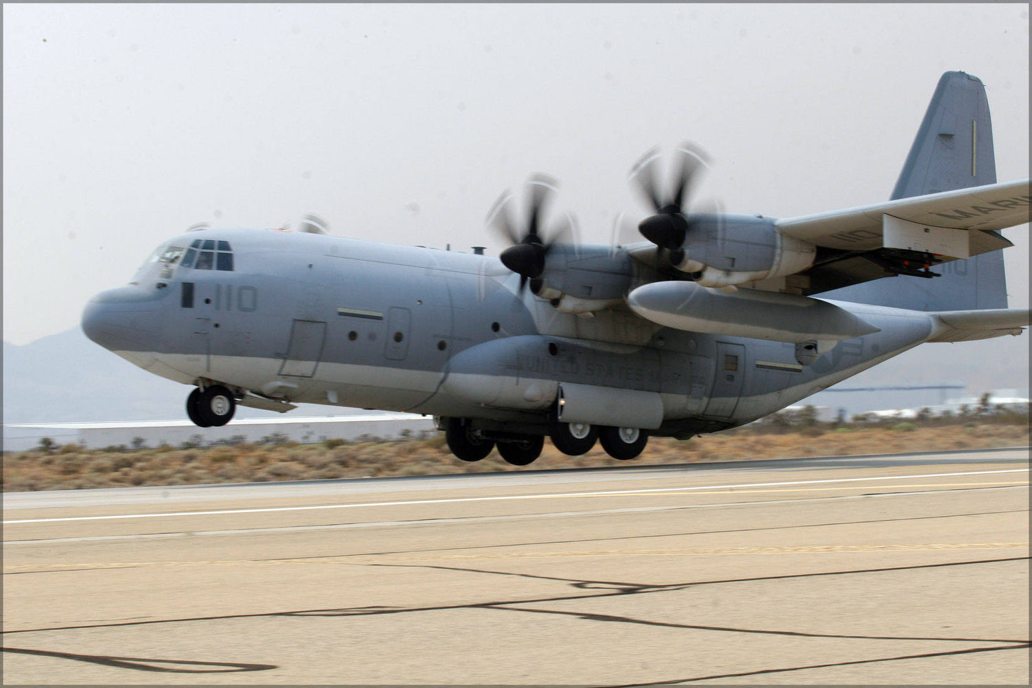 Poster, Many Sizes Available; Harvest Hawk Equipped Lockheed Kc-130J Hercules