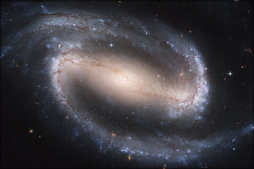 Poster, Many Sizes Available; Ngc 1300 Barred Spiral Galaxy Ngc 1300 Hst