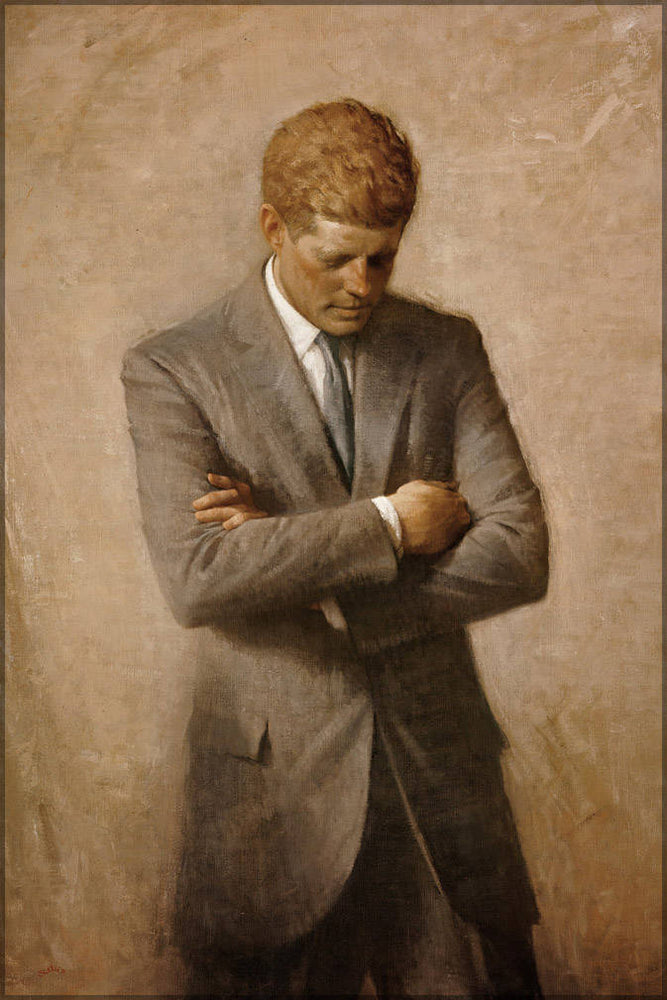 Poster, Many Sizes Available; John F. Kennedy,  Official White House Portrait