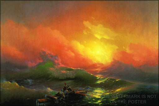 Poster, Many Sizes Available; Ninth Wave Aivazovsky, Ivan - The Ninth Wave