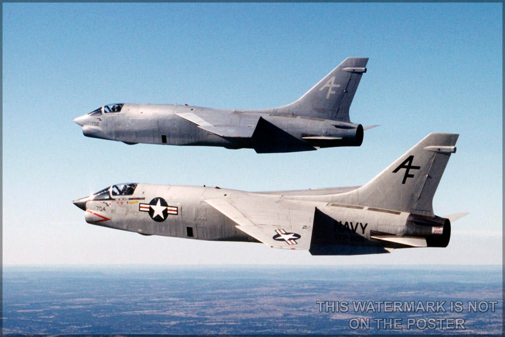 Poster, Many Sizes Available; F-8 Crusader