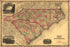 Poster, Many Sizes Available; Johnsons Map Of North And South Carolina 1861