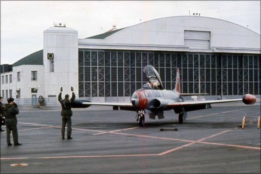 Poster, Many Sizes Available; Joint Base Elmendorf-Richardson T-33 Shooting Star Pre 1972