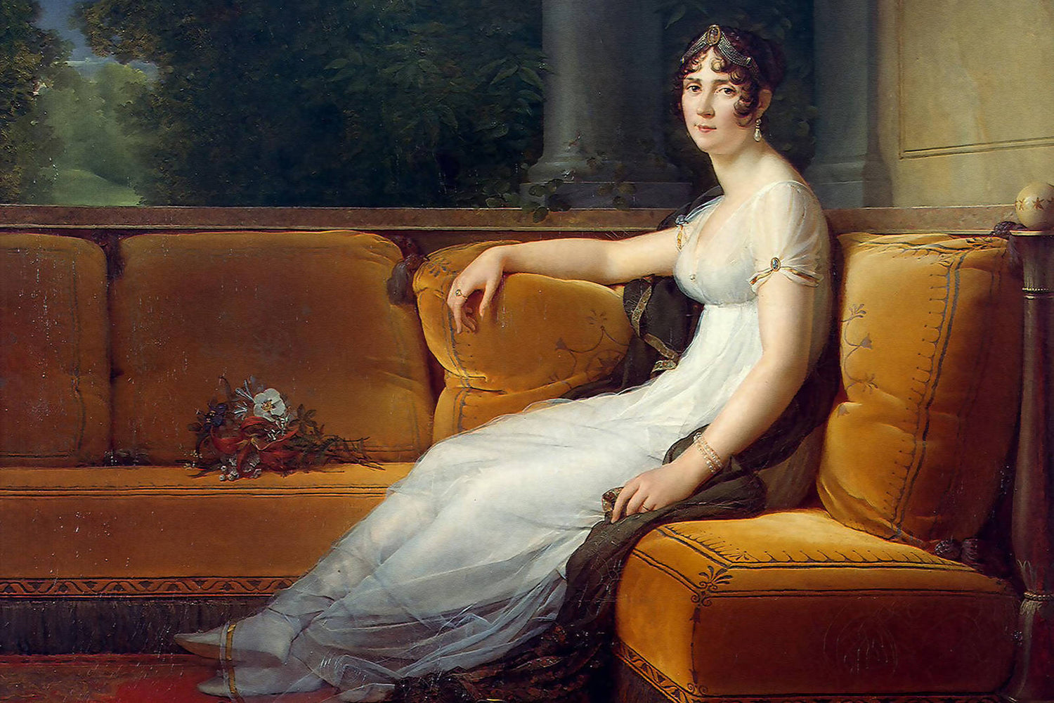 Poster, Many Sizes Available; Josephine Napoleon'S First Wife, JosÃ©phine, Empress Of The French, Painted By FranÃ§ois GÃ©rard, 1801