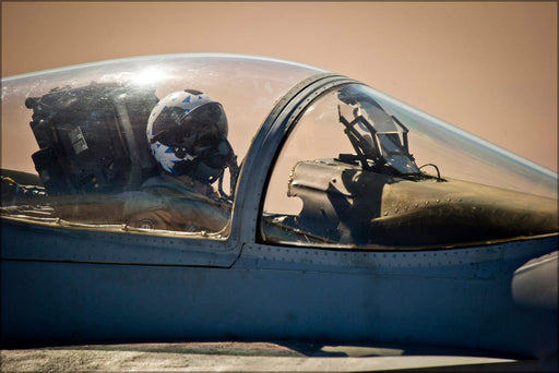 Poster, Many Sizes Available; Fa-18 Hornet Pilot Usmc Marine Corps