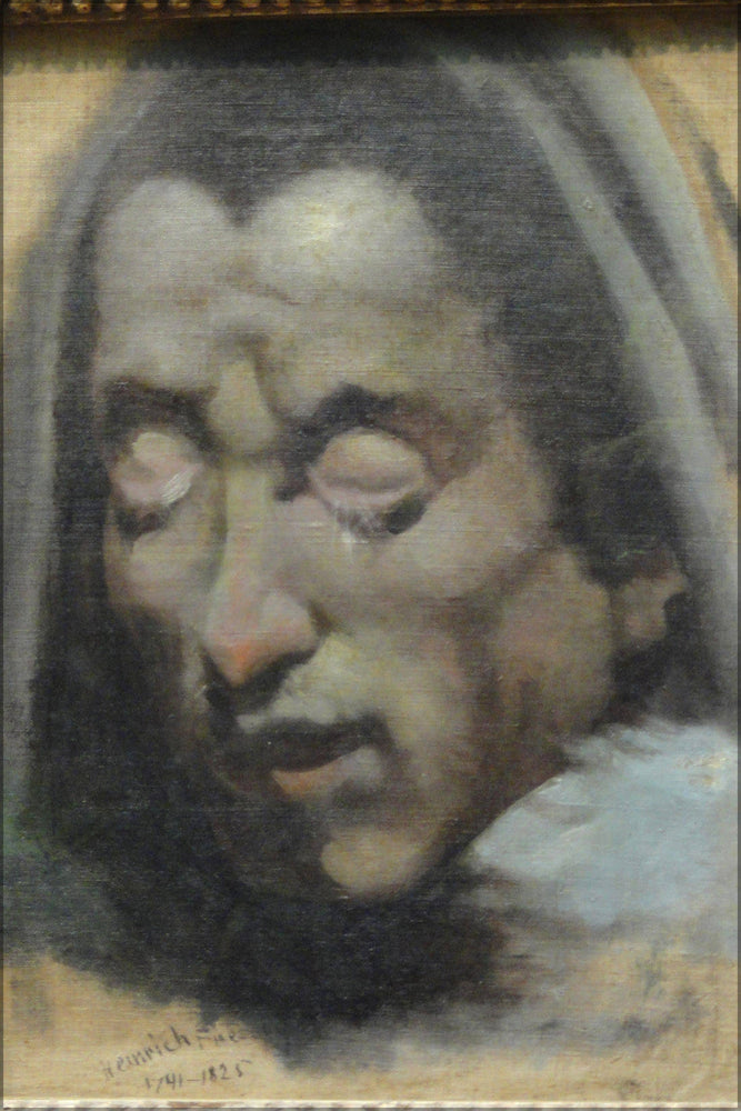 Poster, Many Sizes Available; Head Of A Damned Soul From Dante&#39;S Inferno, 1770 1778, Henry Fuseli Art Institute Of Chicago Dsc09516