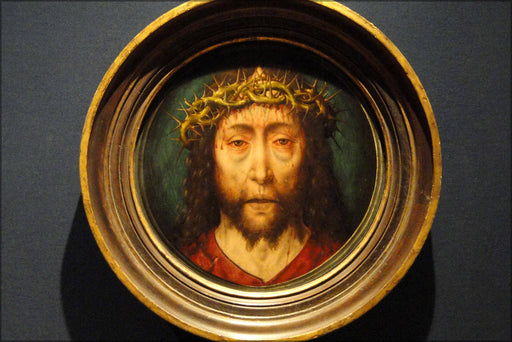 Poster, Many Sizes Available; Head Of Christ, Attributed To Albert Bouts, Flemish Louvain , C. 1510 Nelson Atkins Museum Of Art Dsc08418