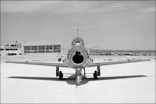 Poster, Many Sizes Available; North American F-86F Sabre Naca Ramp In 1954