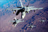 Poster, Many Sizes Available; Fa-18 Super Hornets Over The Mountains Of Afghanistan