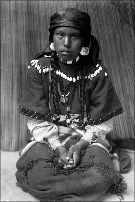 Poster, Many Sizes Available; Kalispel (Or Pend Doreilles) Girl Native American Indian 1910